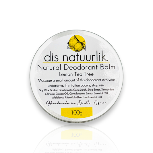 Natural Deodorant Balm | Lemon Tea Tree