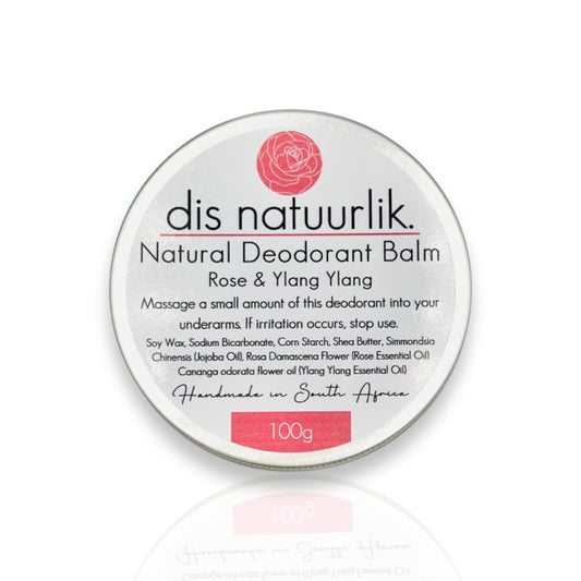 Natural Deodorant Balm | Rose & Ylang Ylang